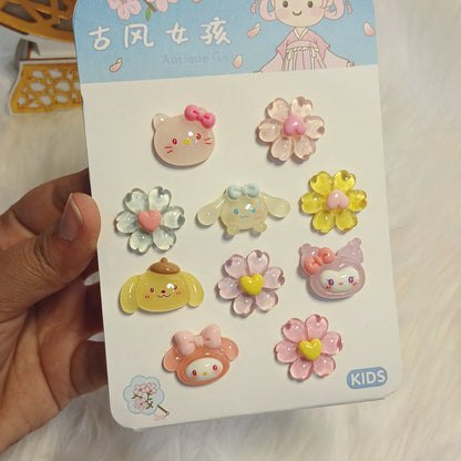 Cute Bunny & Blossom Hair band Set