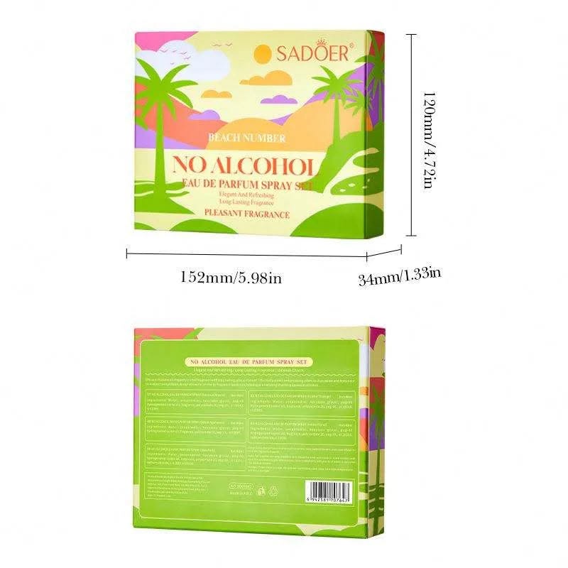 Sadoer Perfume Spray Set – Pack of 5