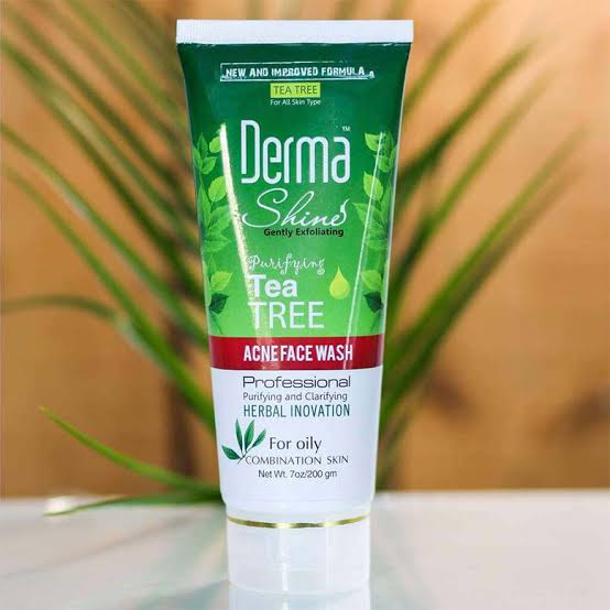 Derma Shine Tea Tree Acne Face Wash 200g