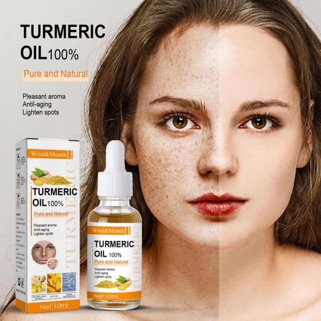 Turmeric Essential Oil Dark Spot Corrector Face Whitening Serum