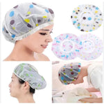 Elastic Reusable Shower Cap Bath Cap Waterproof Pack of 3