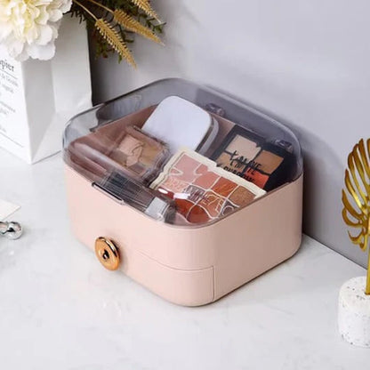 Multipurpose Cosmetic Box With Cover Display Case With Drawer