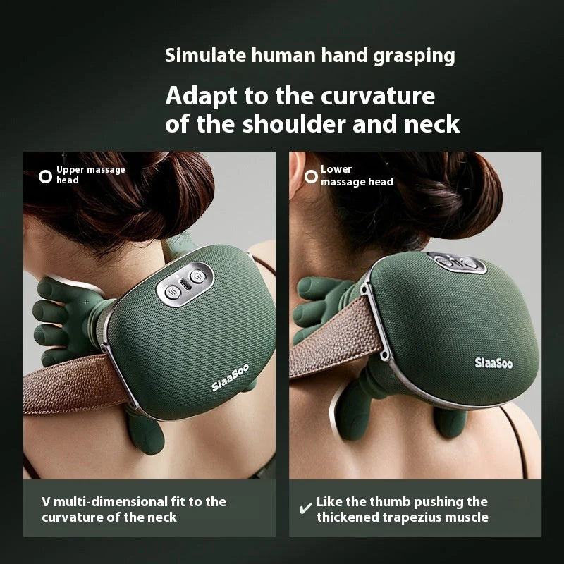 Master Hand Shoulder & Neck Massager with Heat Compress
