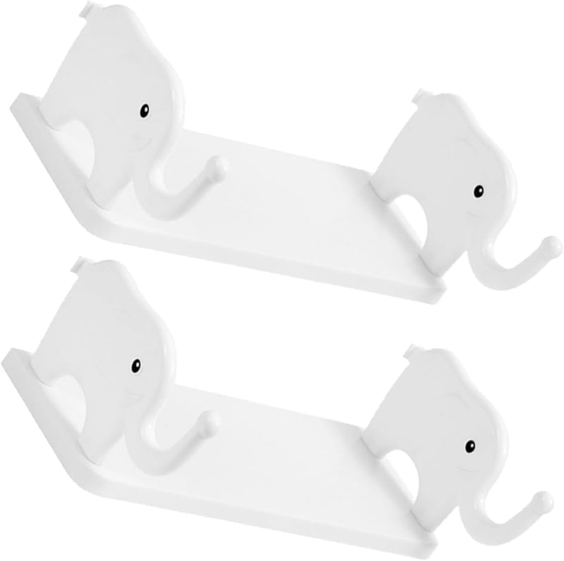 Wall Mounted Elephant Shape Bathroom Rack Wall Shelf