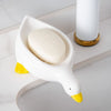 Cute Duck Shaped Quick Drain Soap Holder