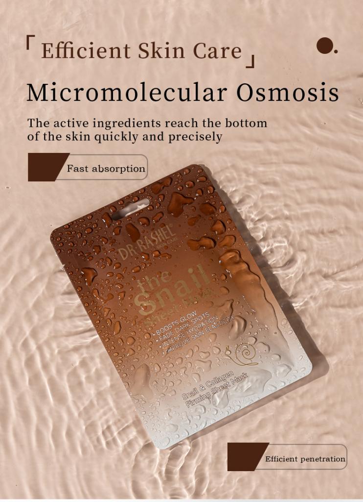 Dr Rashel The Snail & Collagen Firming Sheet Mask Box