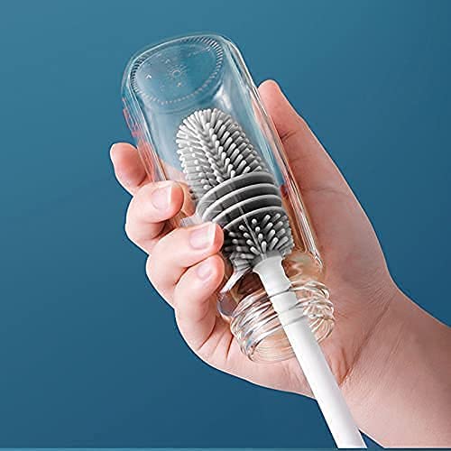 Silicone Water Bottle Mug Water Bottle Cleaner Brush With Long Handle