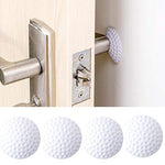 Self-Adhesive Door Handle Bumper Guard Stopper Door Lock Protective Pad 10Pcs Set