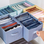 Widen Divided Foldable Wardrobe Clothing Organizer