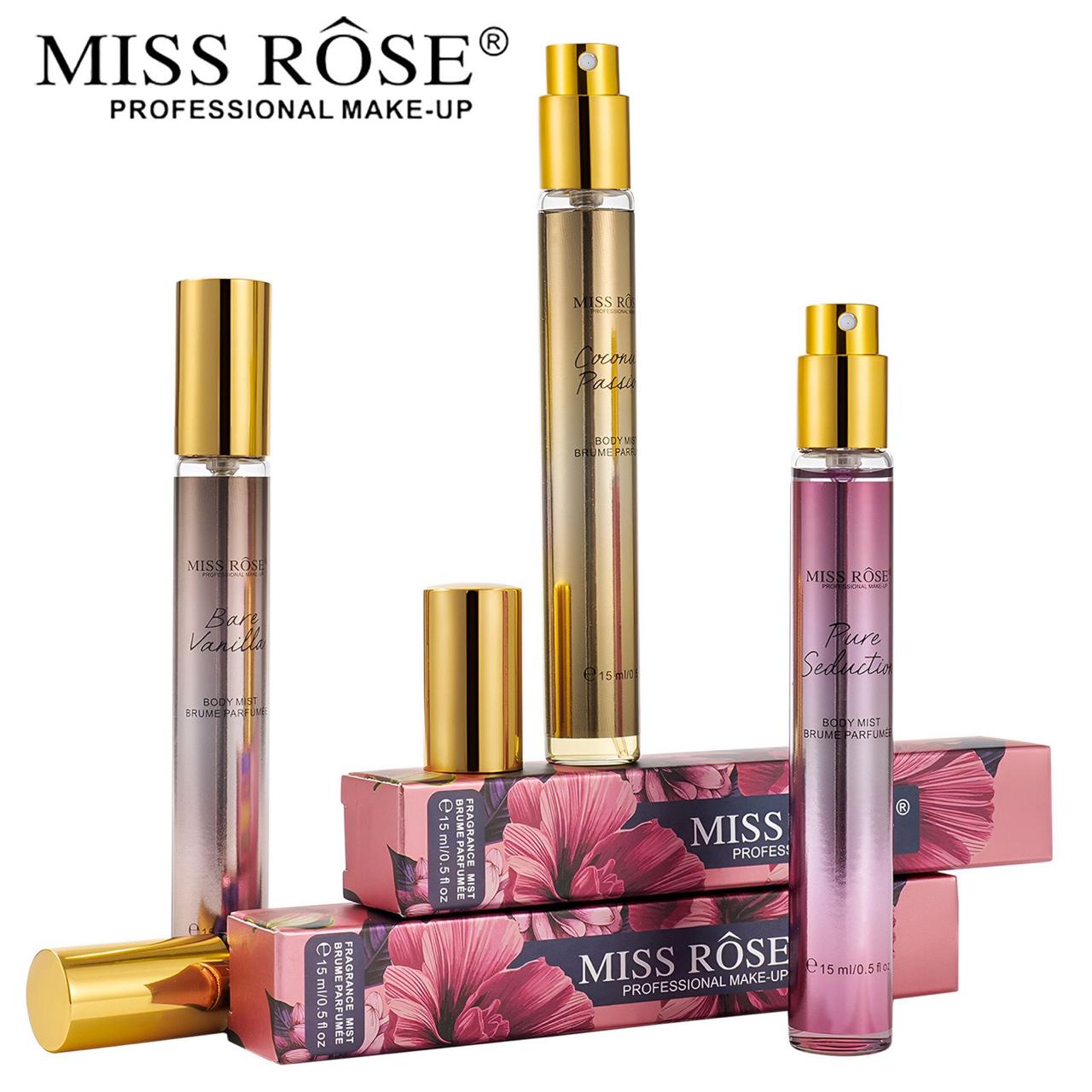 Miss Rose Pocket Body Mist Perfume Collection 15ml