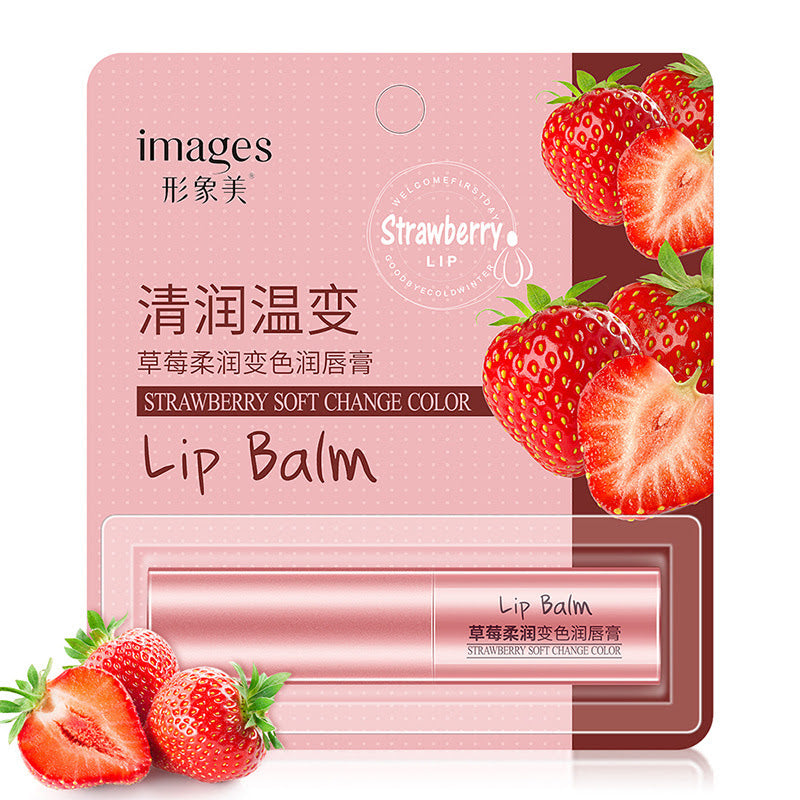 Images Strawberry Soft Change Color Lip Balm