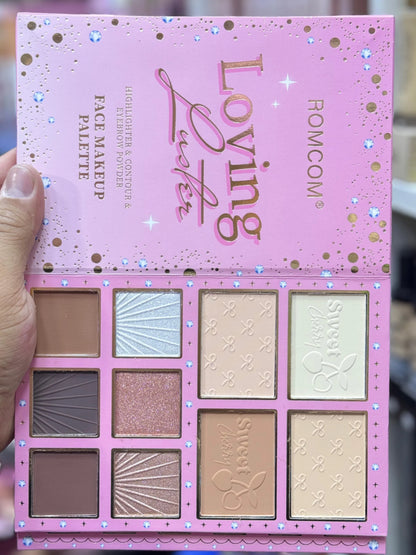 Romcom Dazzle Glow  All-In One Makeup Book Palette