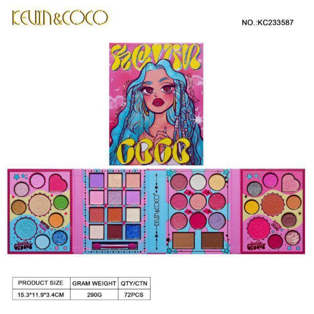 Kevin & Coco 43-Color Cutie Pie Eyeshadow Palette