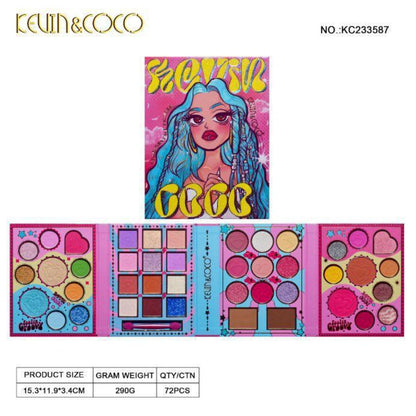 Kevin & Coco 43-Color Cutie Pie Eyeshadow Palette