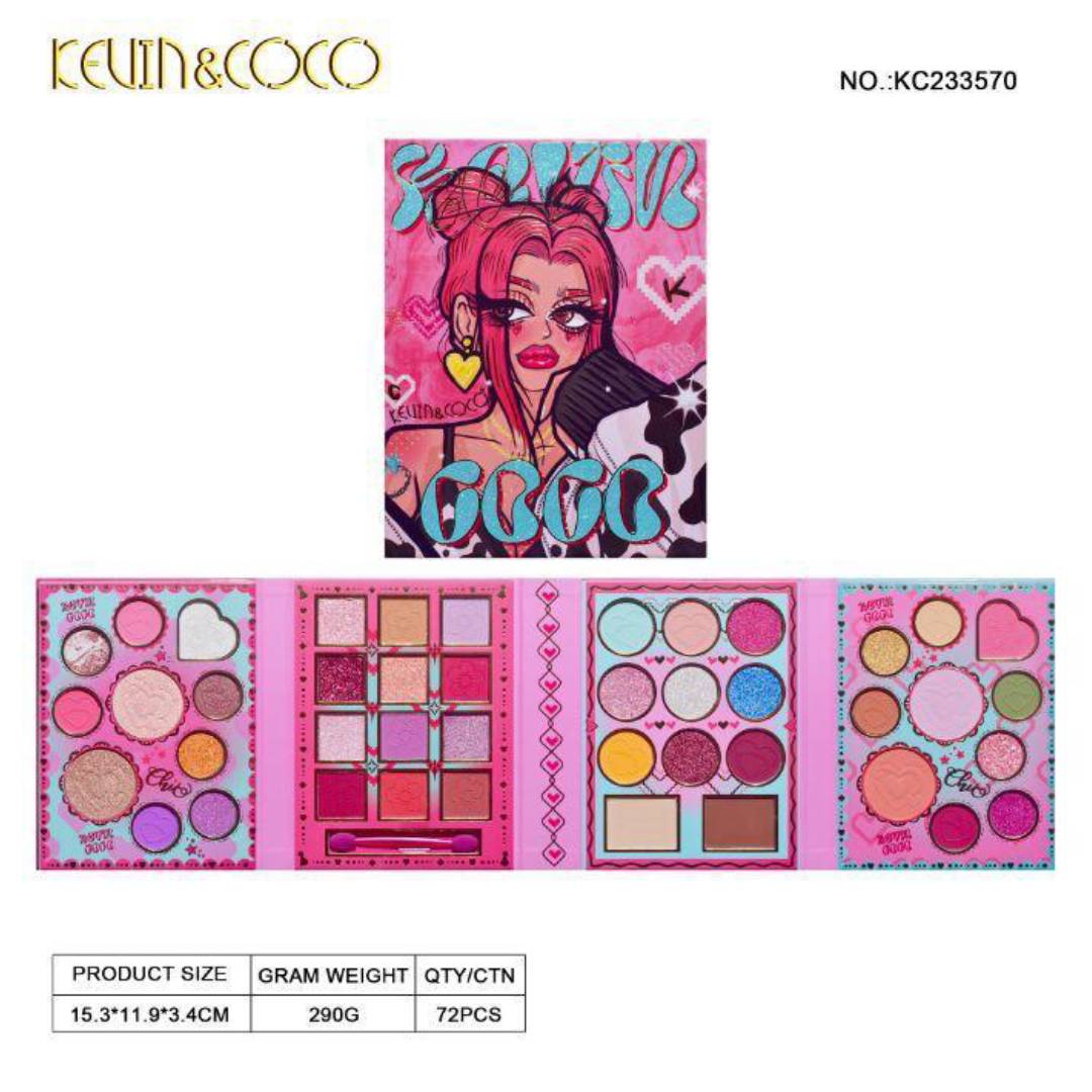 Kevin & Coco 43-Color Cutie Pie Eyeshadow Palette