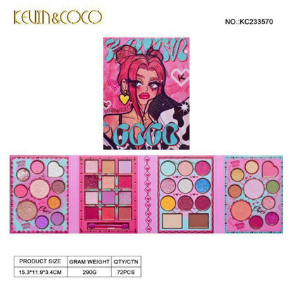 Kevin & Coco 43-Color Cutie Pie Eyeshadow Palette