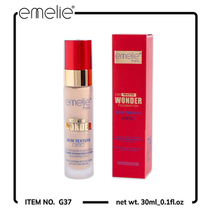 Emelie 24H Matte Wonder Foundation SPF25 - 30ml