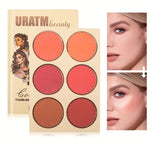 URATM Beauty Color Bomb 43 Color Eyeshadow Highlighter Blush Contour Makeup Kit