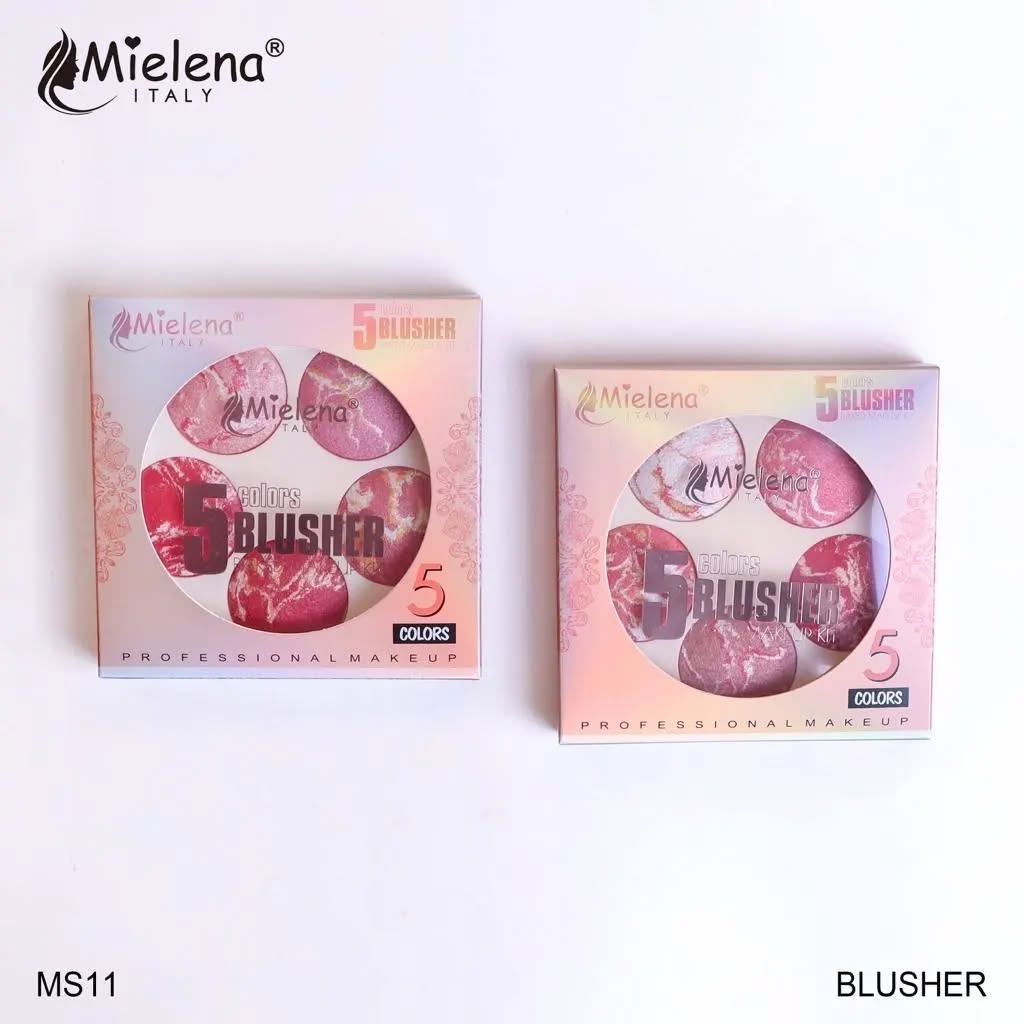 Mielena 5 Color Blusher Palette