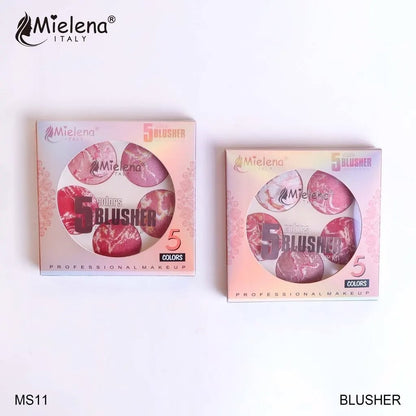 Mielena 5 Color Blusher Palette
