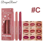 Dragon Ranee 3pcs New Press Lipstick Set&nbsp;