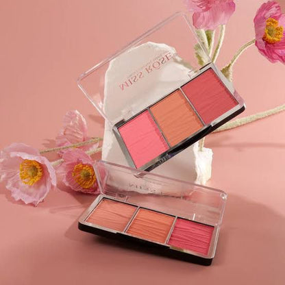 Miss Rose 3 Color Blush Palette