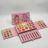 HUDA New Show Eyeshadow Lip Gloss Set High Quality Durable Makeup Setting High Pigment Makeup Kit