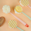 2in1 Double Sided Bath Brush Body Sponge And Scrubber Long Handle