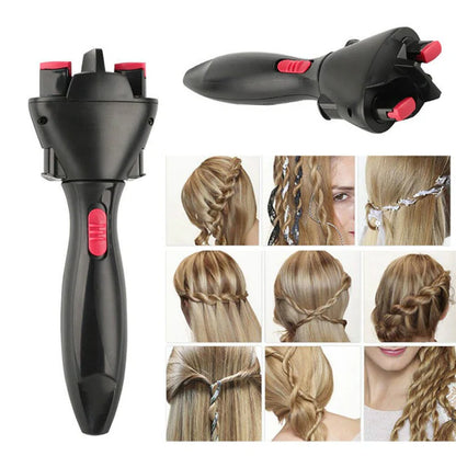 Electric Hair Braider Automatic Twist Braiding Hairstyle Hair Styling Tool Cell Operated