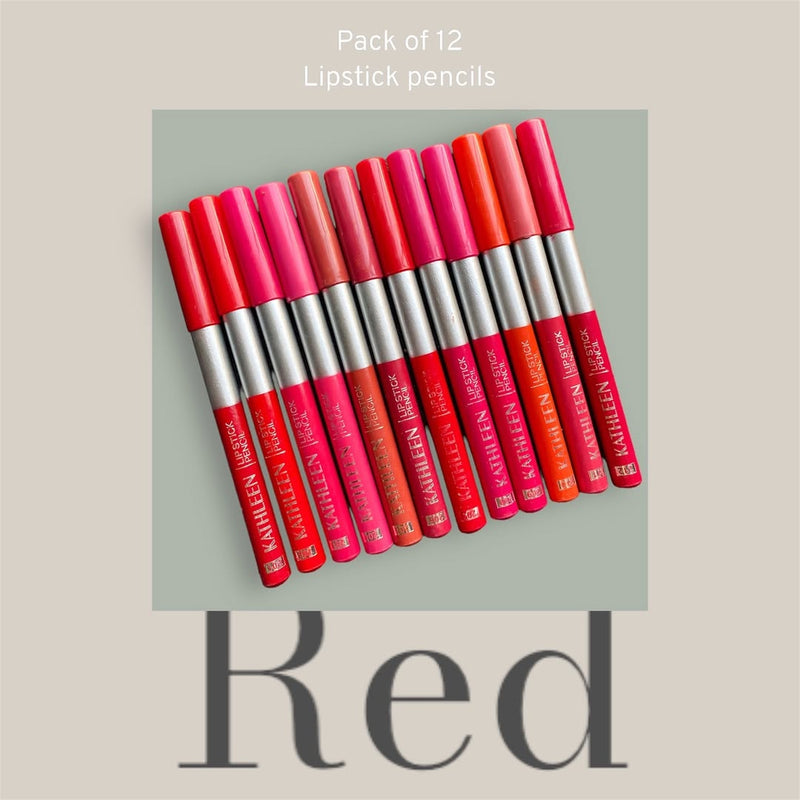 KATHLEEN Lipstick Pencil 12Pcs Set