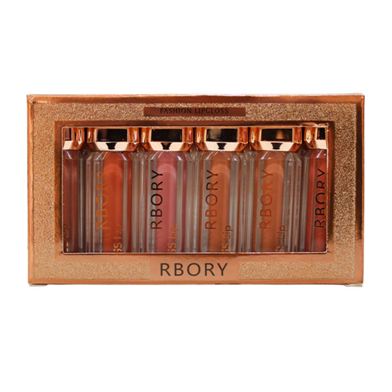 Rbory Luxury Lip Gloss 6 Pcs Set