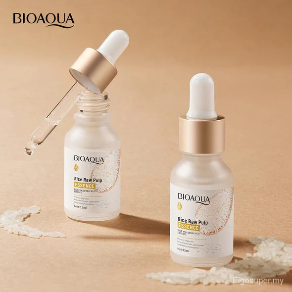 Bioaqaua Hyaluronic Acid Rice Raw Pulp Essence Face Serum