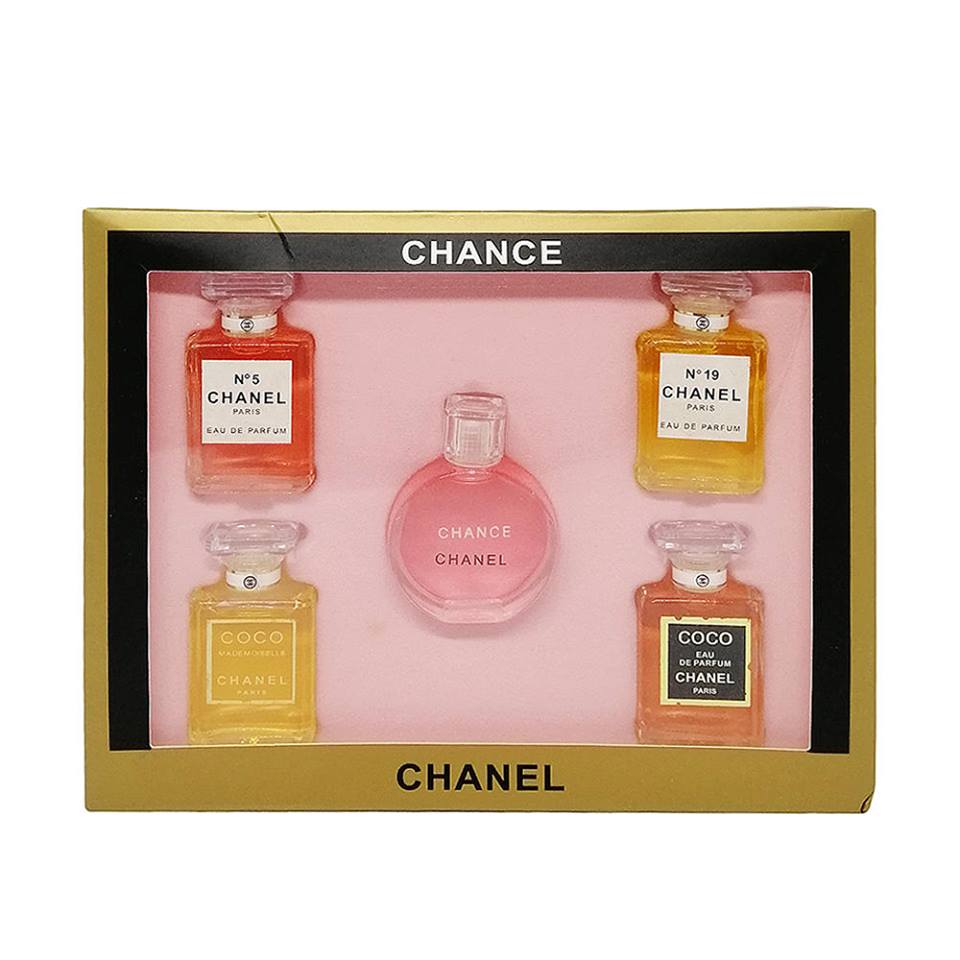 Chanel Chance 5In1 Perfume Set For Women