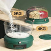 360 Rotating Multi Layer Rice Dispenser Portion Cereal 9kg