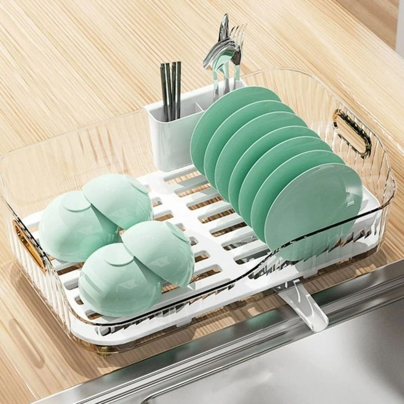 Acrylic Luxury Dish Draining Rack Premium Quality