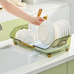 Acrylic Luxury Dish Draining Rack Premium Quality