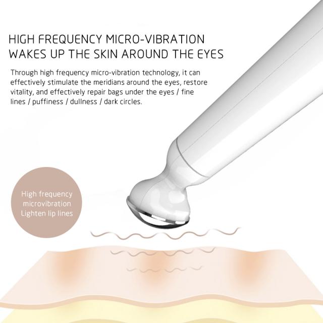 Eye Meter Massager For Eye Wrinkle Micro-Vibration Cell Operated