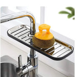 Premium Quality Faucet Rack Sponge Drainer Bathroom Soap Shampoo Storage Shelf