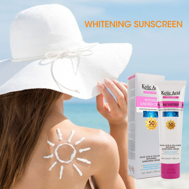 Kojic Whitening Sunscreen Sun Cream SPF50