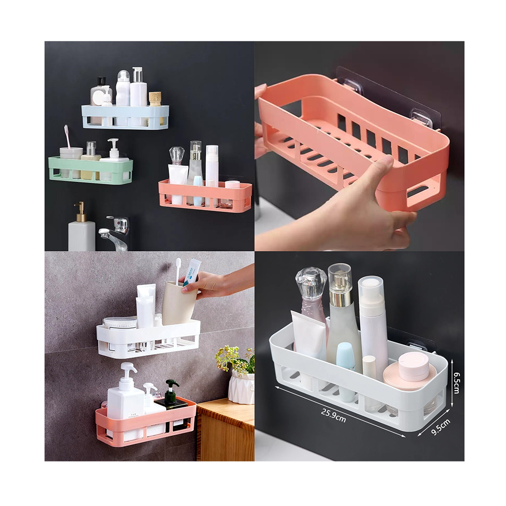 Wall Mounted Bathroom Shelf Storage Rack