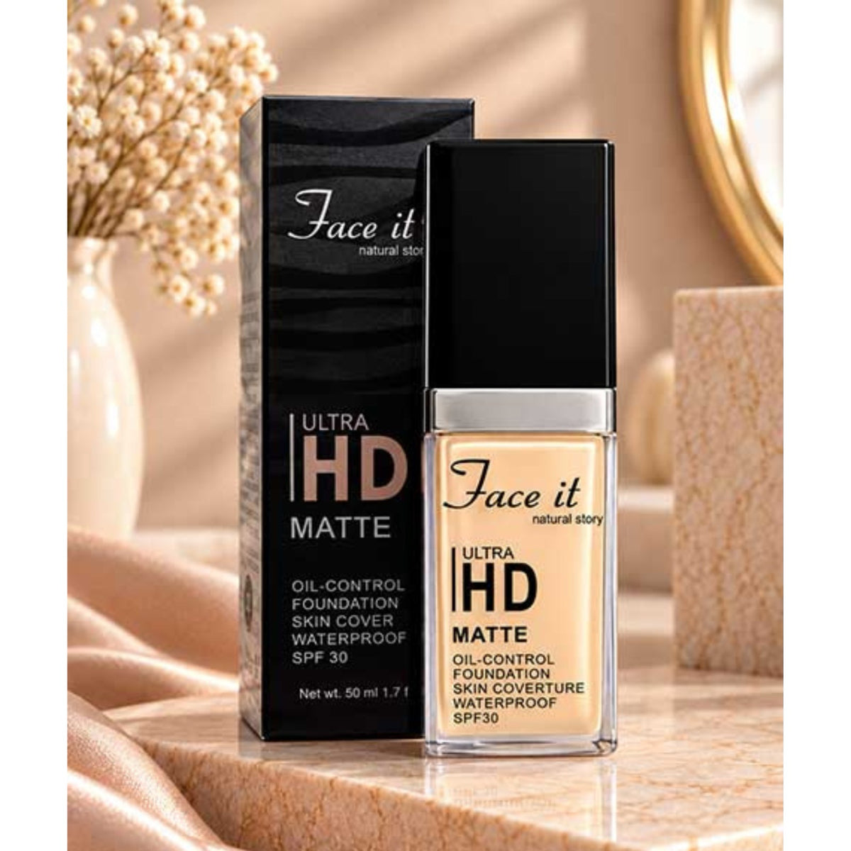 Face It Ultra HD Matte Oil Control Foundation