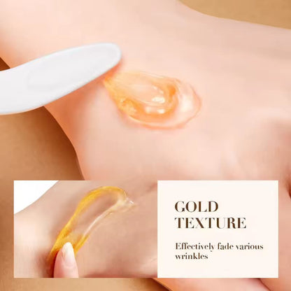 Sadoer 24K Gold-Pearl Collagen Face Cream Moisturizing Brightening Hydrating Firming Facial 60g
