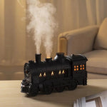 Creative Retro Train Engine Aromatherapy Humidifier Diffuser