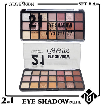Gegemoon 21 Color Eyeshadow Palette