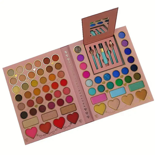 IGOODCO Leopard Print All In One 70 Color Eye & Face Makeup Palette