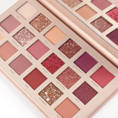 Miss Rose Nude 18 Color Eyeshadow Palette