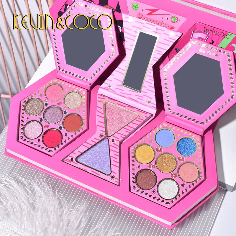 KEVIN & COCO 32 Color Multi-Mood Eyeshadow Set