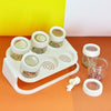 6 Pcs Masala Rack Spice Jar