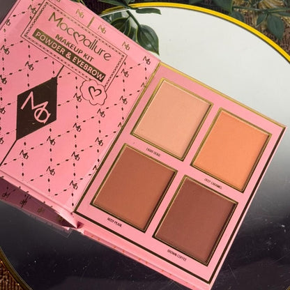 Mocallure 4in1 Fold Mini Cosmetics Makeup Book Palette