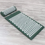 Acupressure Mat and Pillow Set For Back and Neck Pain Relief Cushion Pillow Anti Stress Acupuncture pad Needle Massager